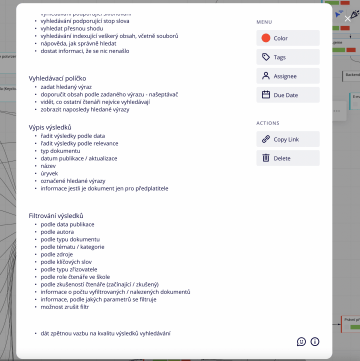 POpis typové stránky